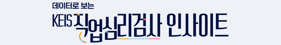 데이터로 보는 직업심리검사 인사이트